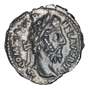 Commodus AR Denarius - Libertas